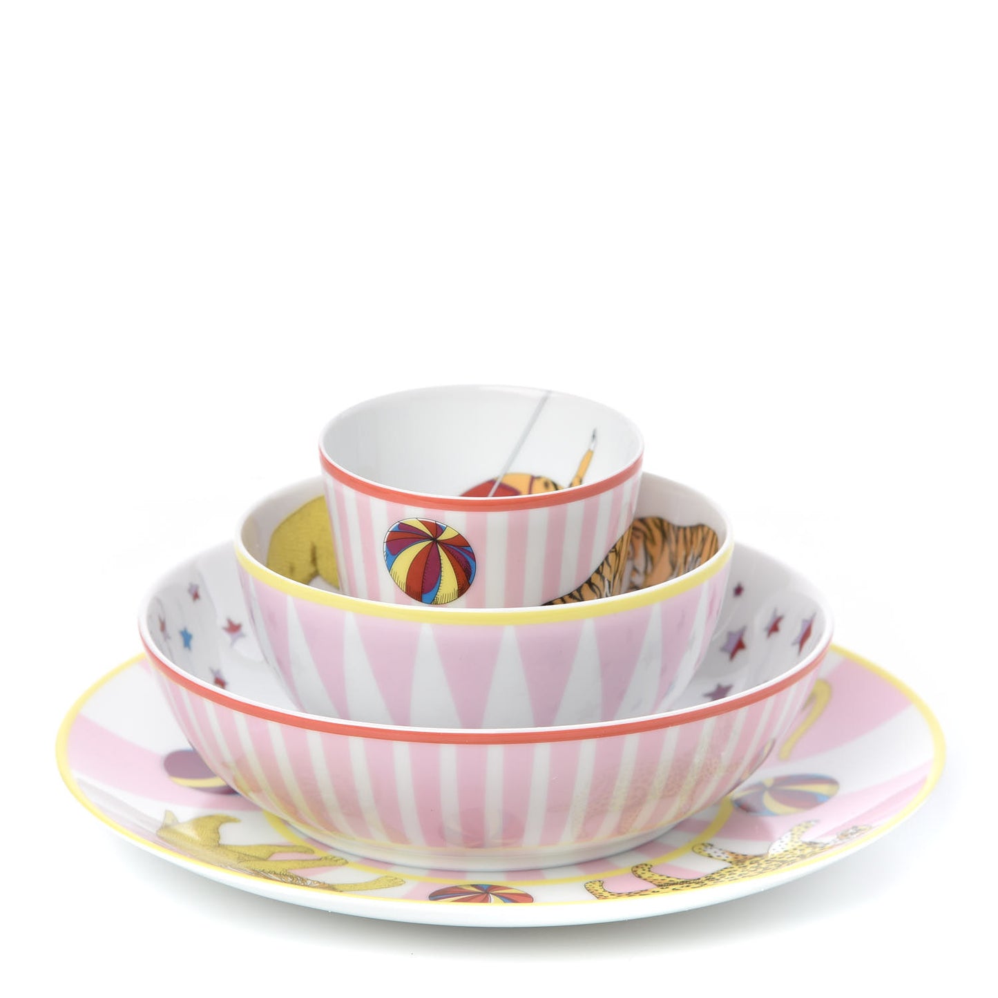 Porcelain Circus Set of 4
