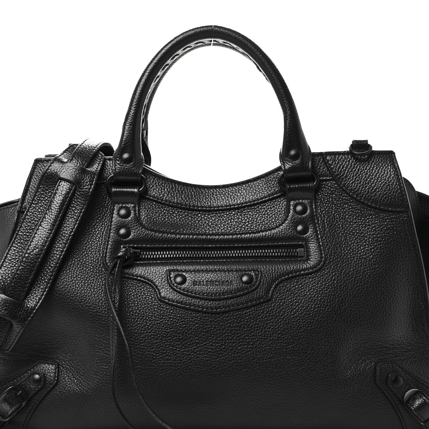 Balenciaga Grained Calfskin Neo Classic Black Hardware S City Black 7 of 10