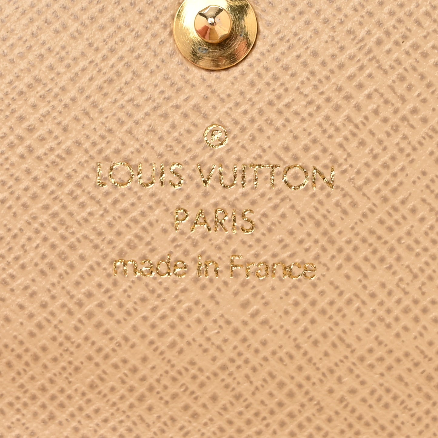 Monogram Dentelle Elise Wallet Gold