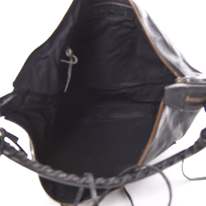 Balenciaga Agneau Classic Hardware Day Hobo Black 5 of 12