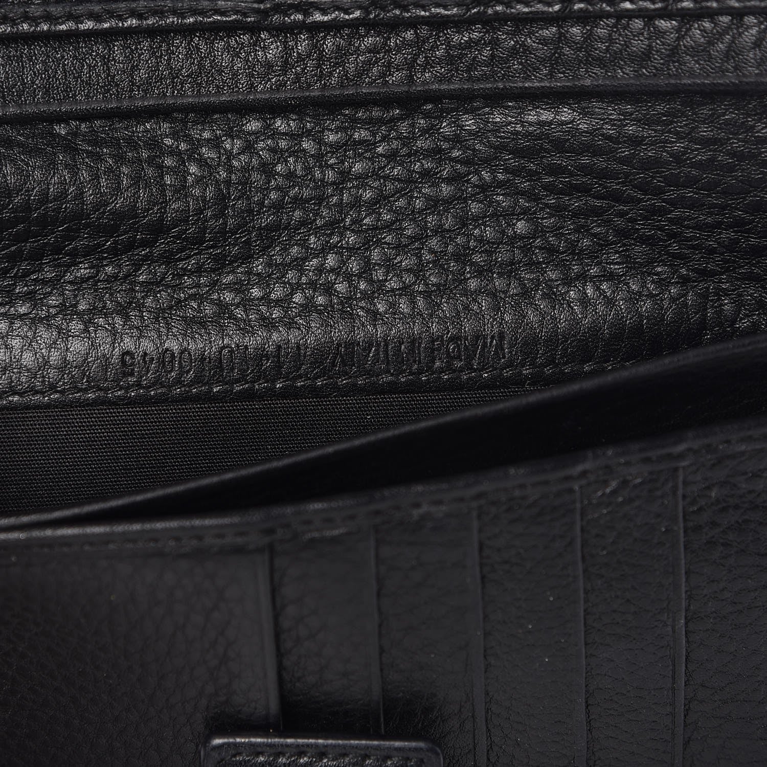 Christian Dior Monogram Continental Wallet Black 7 of 8