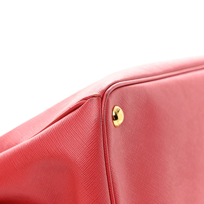 Prada Saffiano Lux Large Tote Fuoco 13 of 19