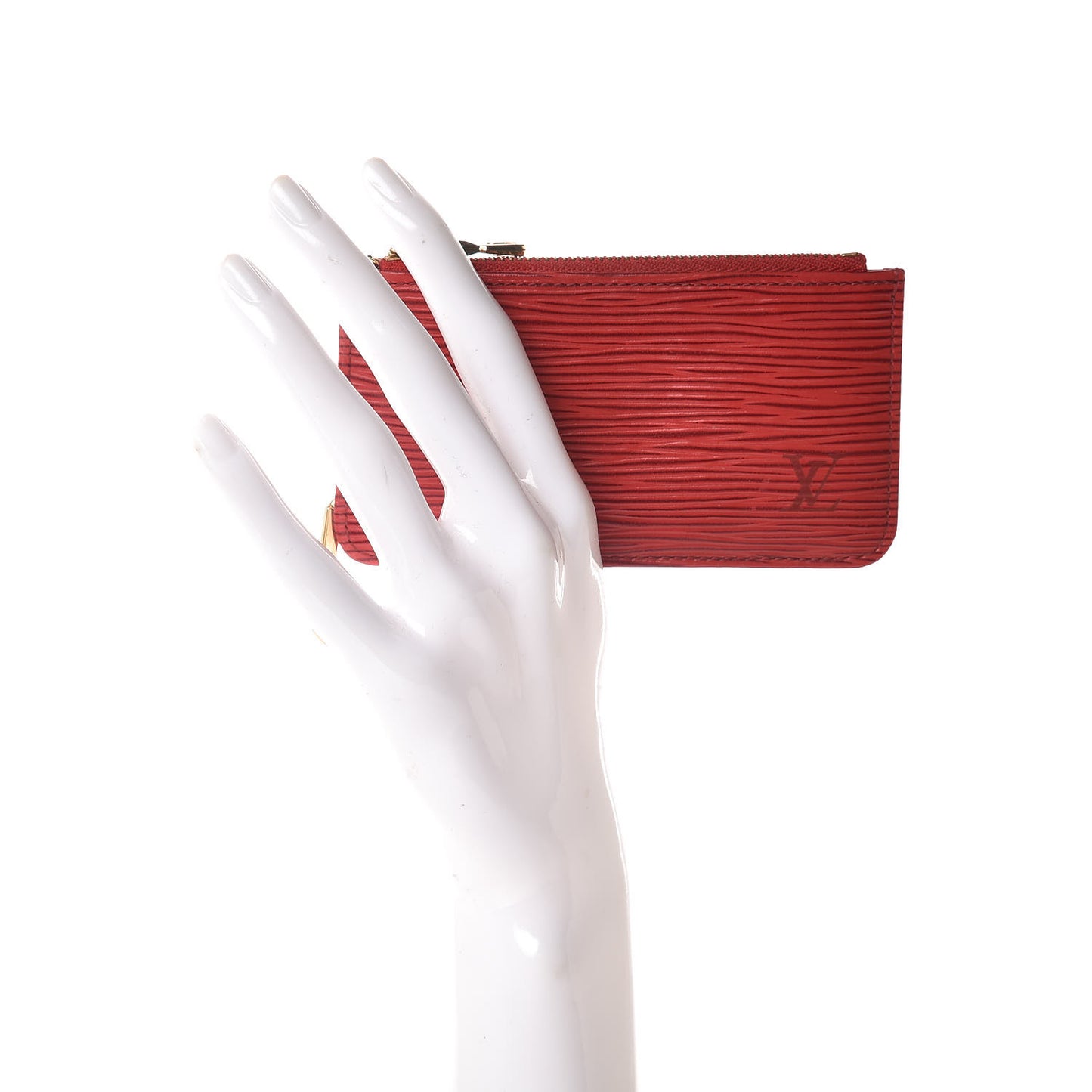 Epi Key Pouch Castillan Red