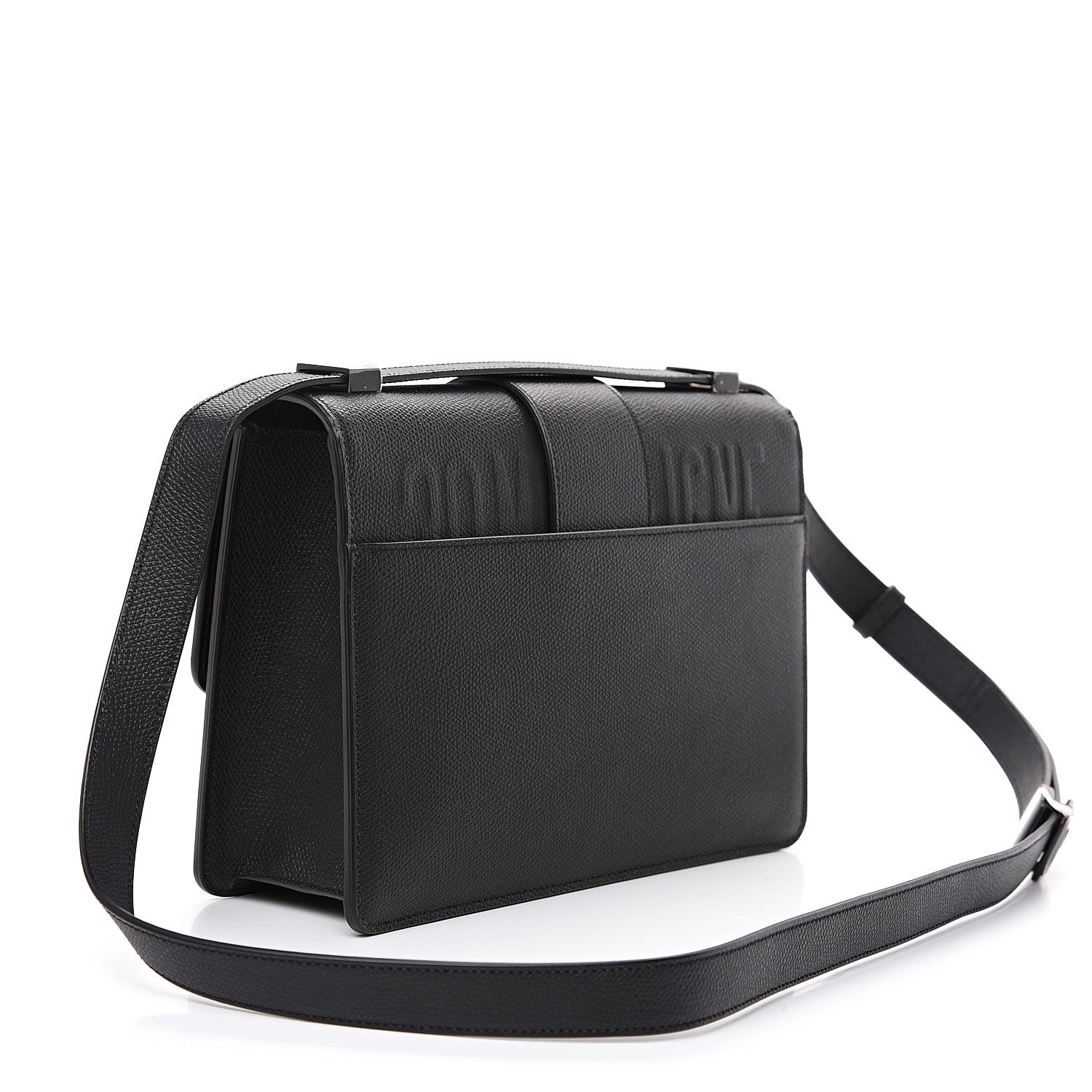 Christian Dior Ultra Matte Grained Calfskin 30 Montaigne Flap Bag Black 2 of 8