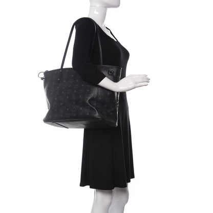 MCM Metallic Galaxy Visetos Medium Project Reversible Shopper Tote Black Multicolor 2 of 16