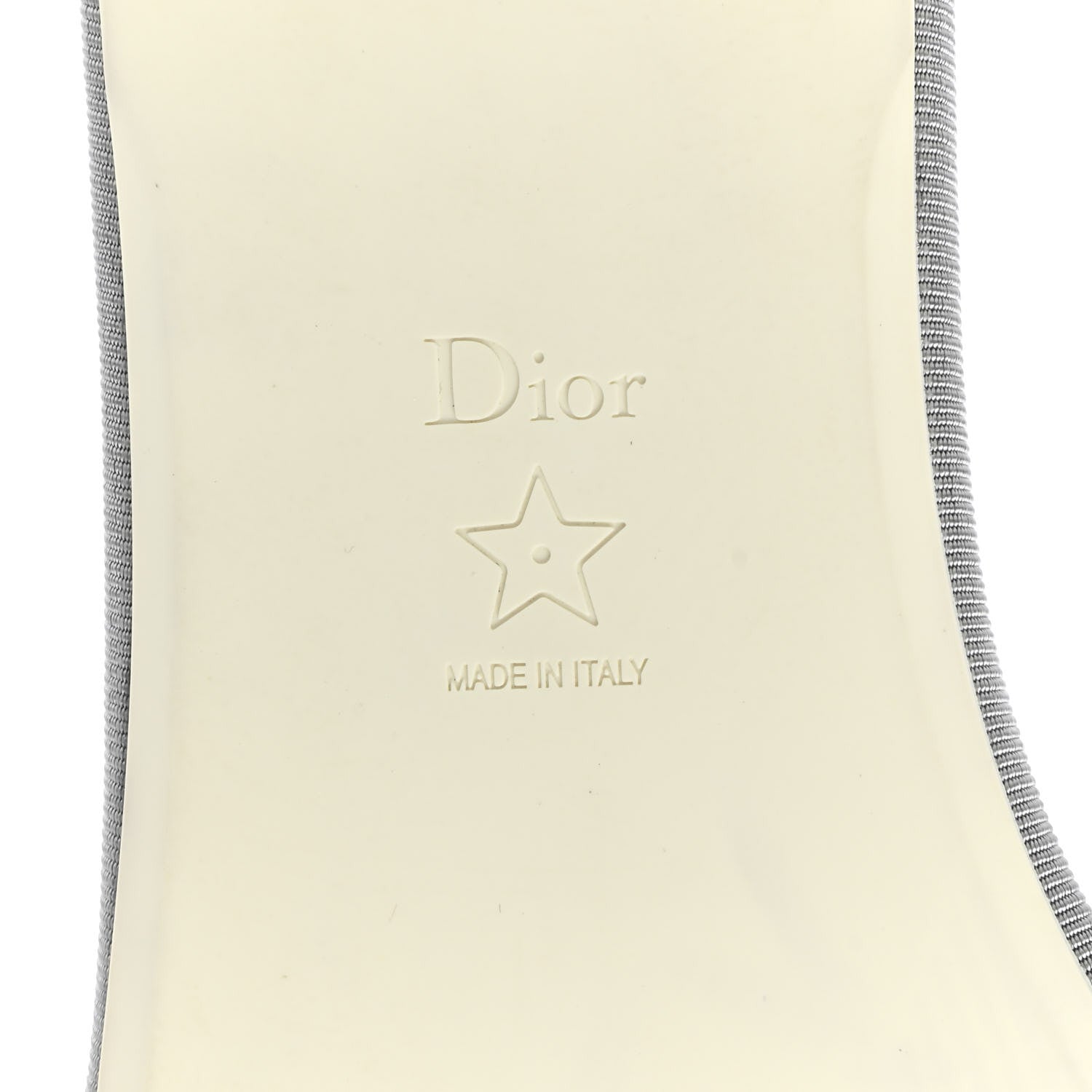 Christian Dior Velvet Oblique Chez Moi Sandal 41 Grey Stone 6 of 10