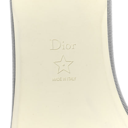 Christian Dior Velvet Oblique Chez Moi Sandal 41 Grey Stone 6 of 10