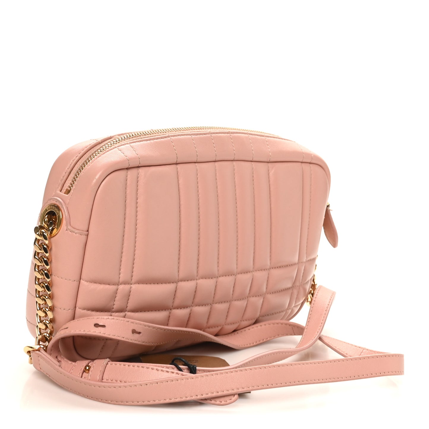 Calfskin Quilted Small Lola Camera Bag  Dusty Pink