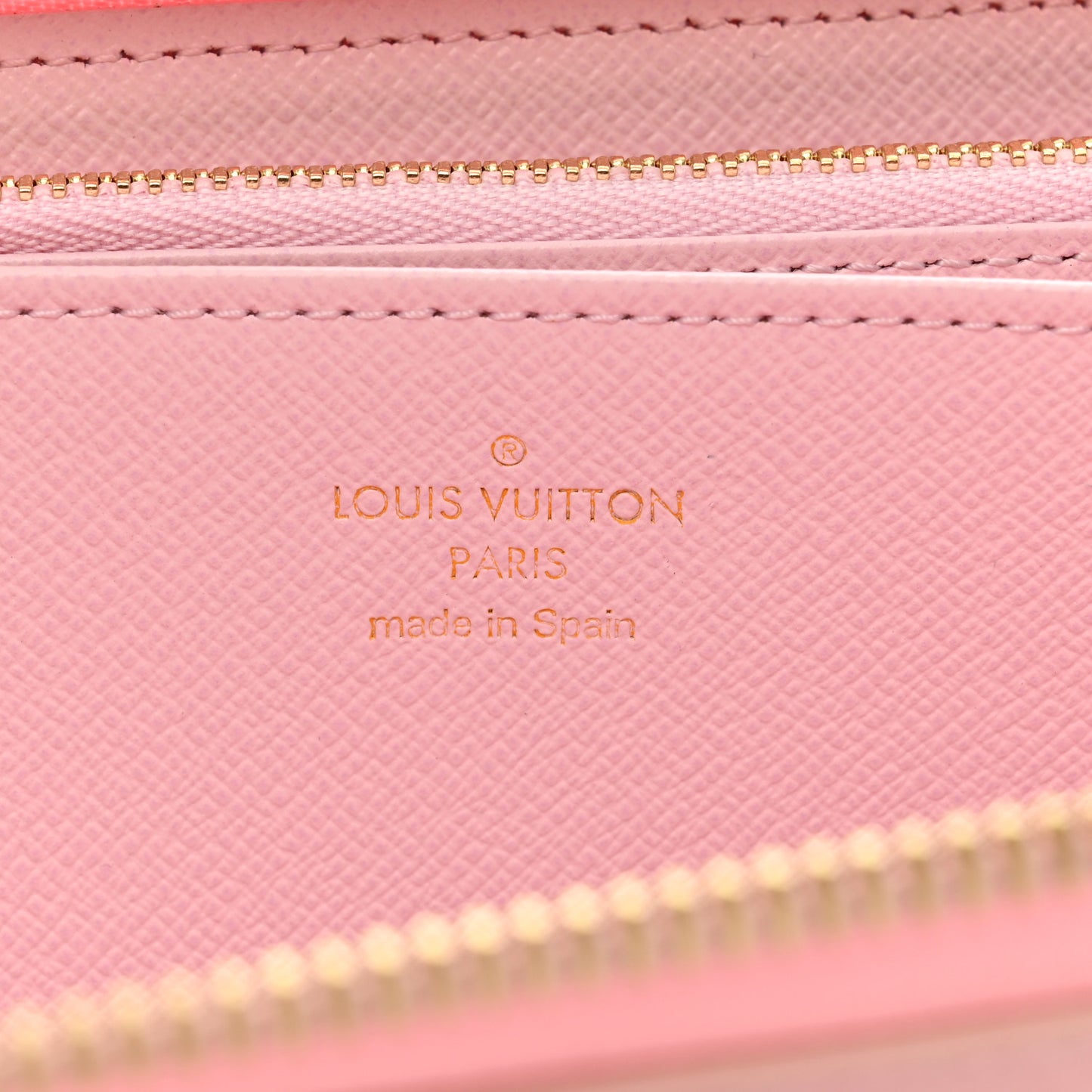 Monogram Giant By The Pool Zippy Wallet Light Pink