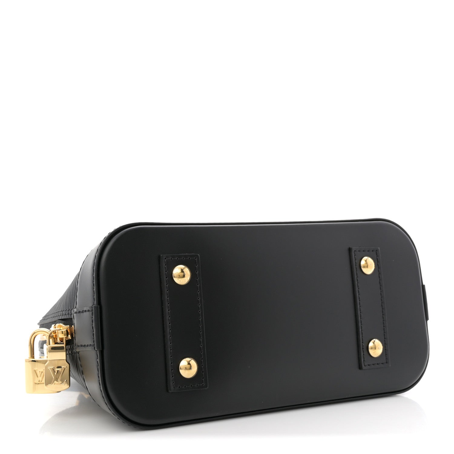 Louis Vuitton LV X TM Epi Alma BB Black 4 of 9