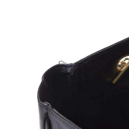 Chanel Lambskin Shopping Tote Black 11 of 13