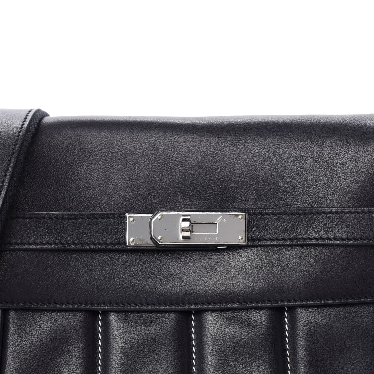 Hermes Veau Swift Sac Berline 28 Black 10 of 10