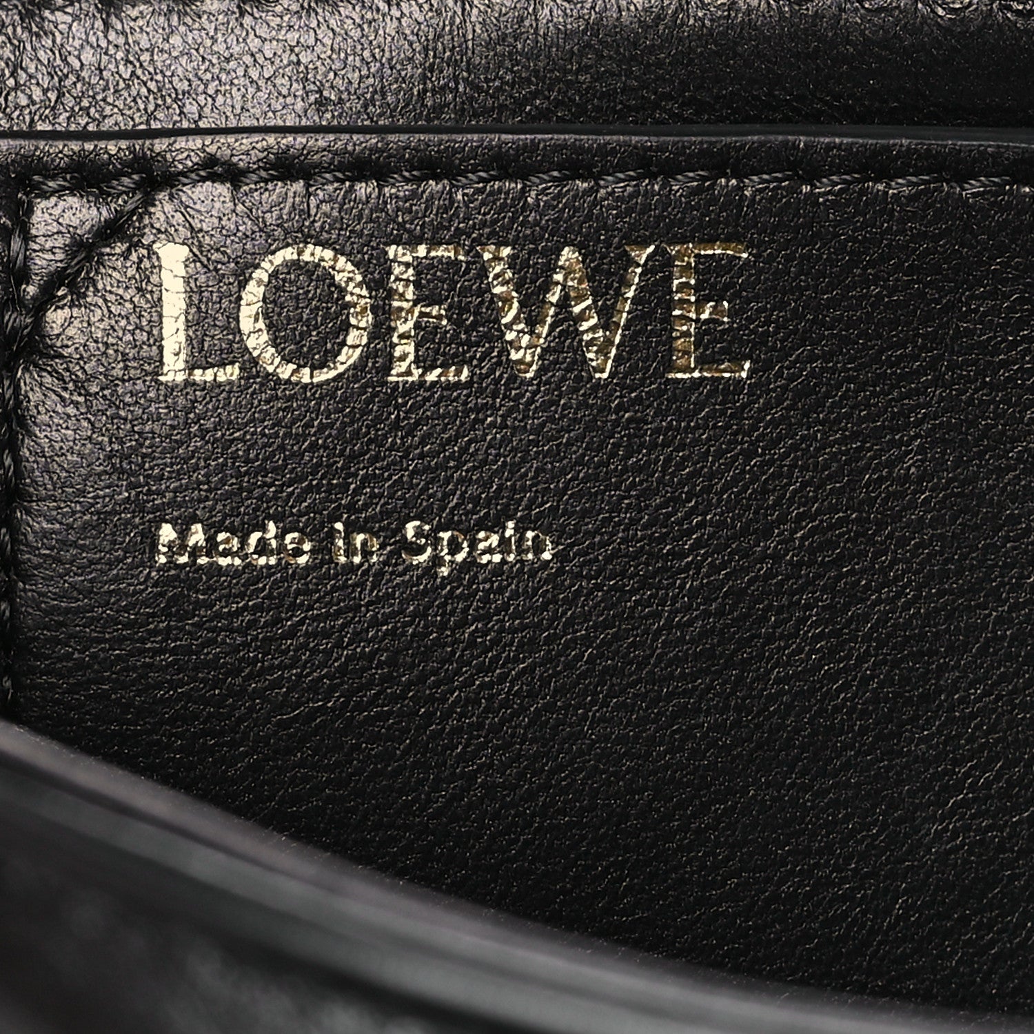 Loewe Lambskin Small Goya Puffer Bag Black 6 of 9