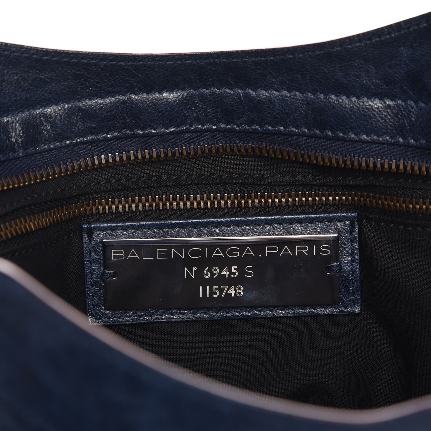 Balenciaga Agneau Classic Hardware City Marine 7 of 9