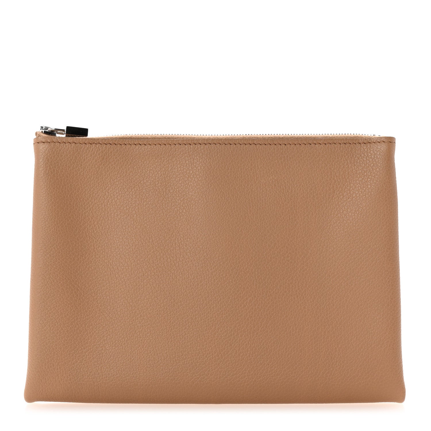 Hermes Evercolor Atout Pouch Beige de Weimar Lime 1 of 6