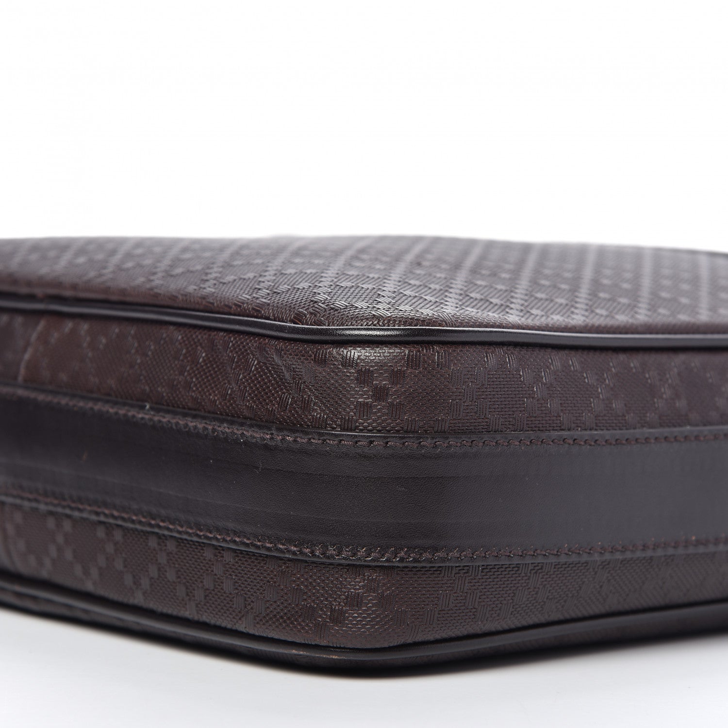 Gucci Bright Diamante Medium Messenger Bag Testa di Moro 7 of 10