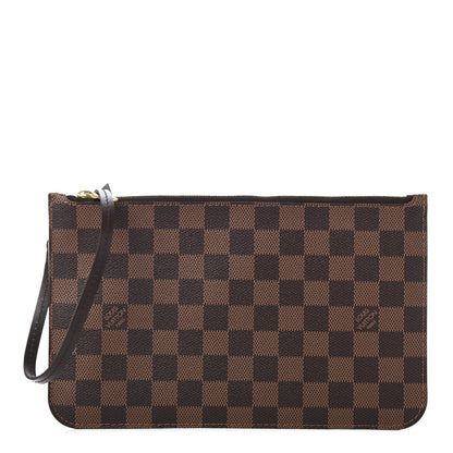 Louis Vuitton Damier Ebene Neverfull MM GM Pochette 1 of 4