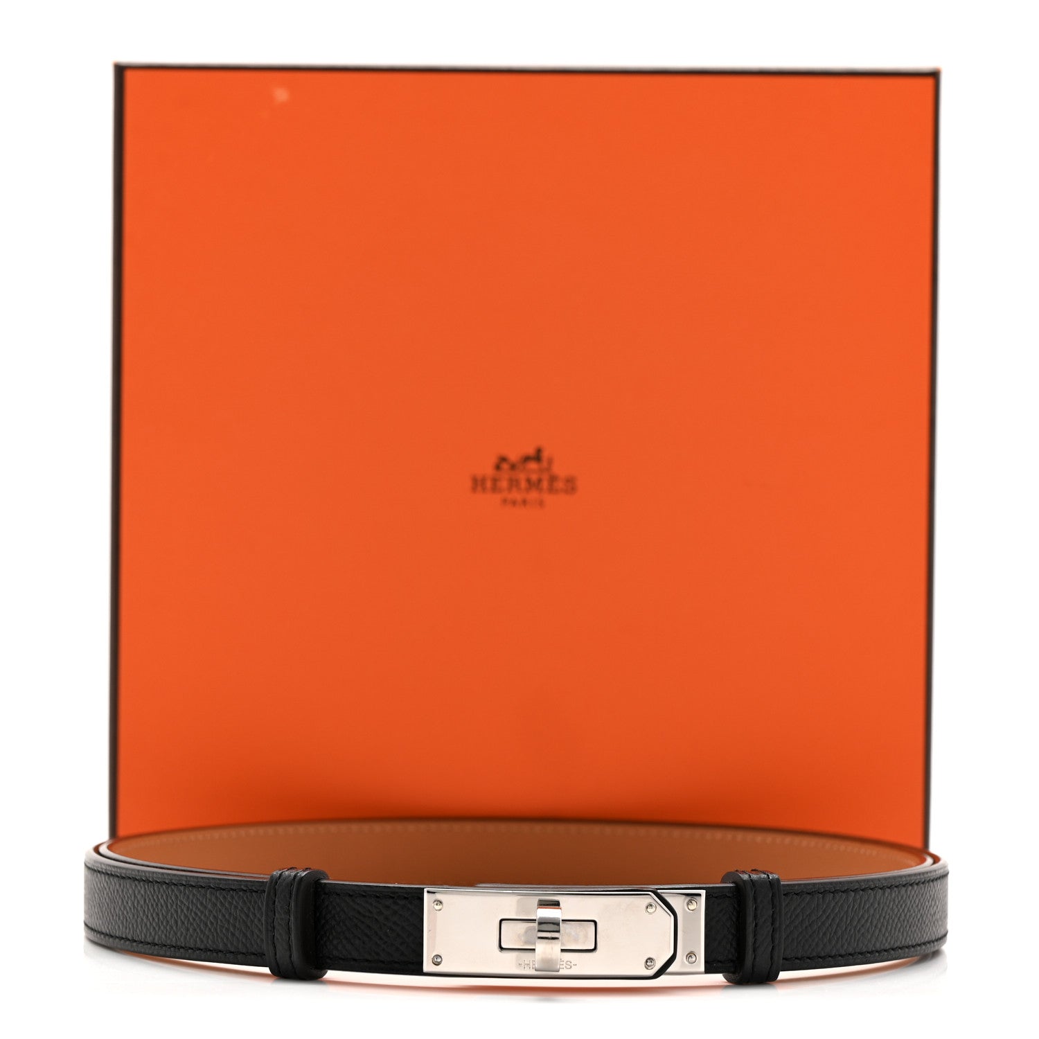 Hermes Epsom Kelly Belt Black 4 of 4
