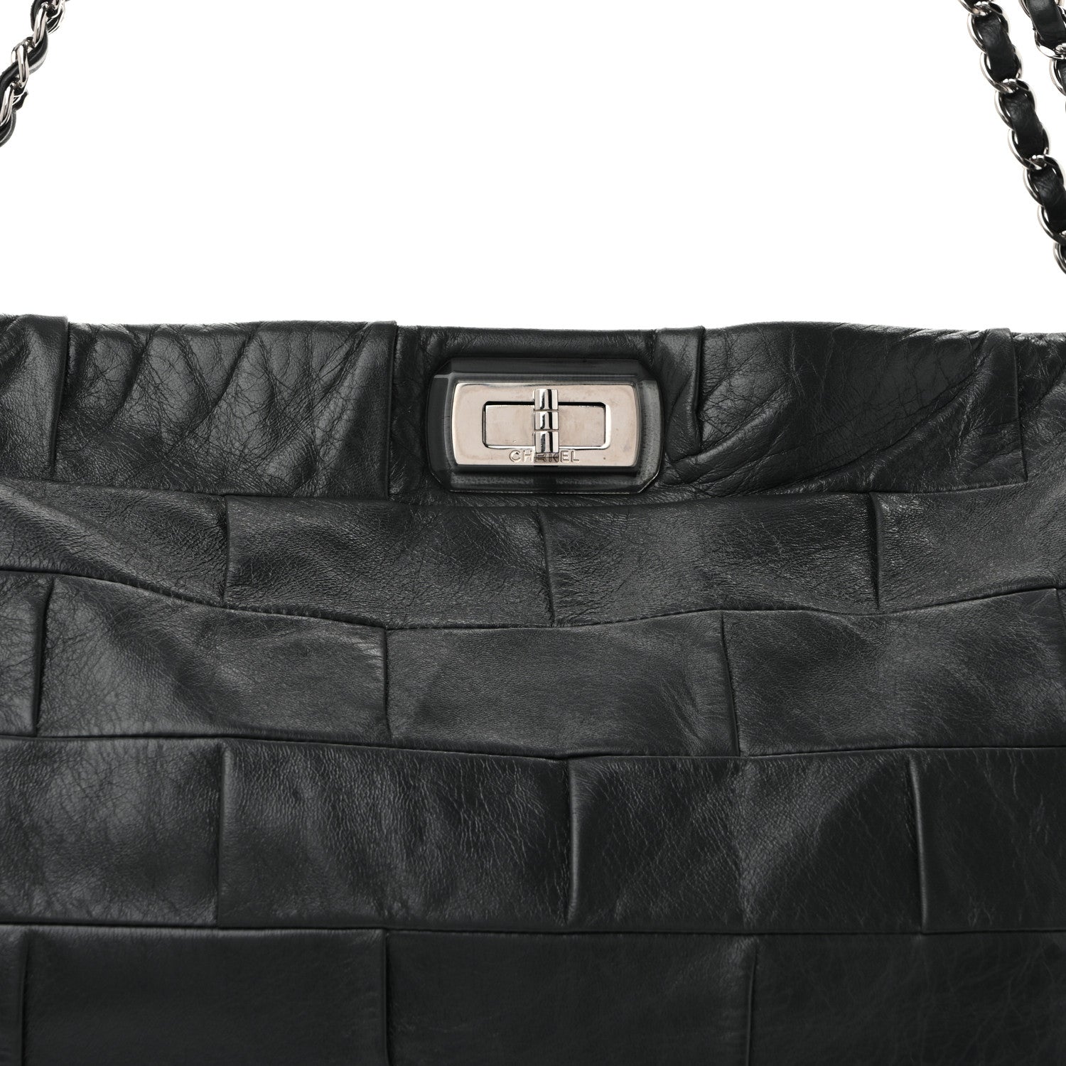 Chanel Lambskin Igloo Shoulder Bag Dark Grey 17 of 23