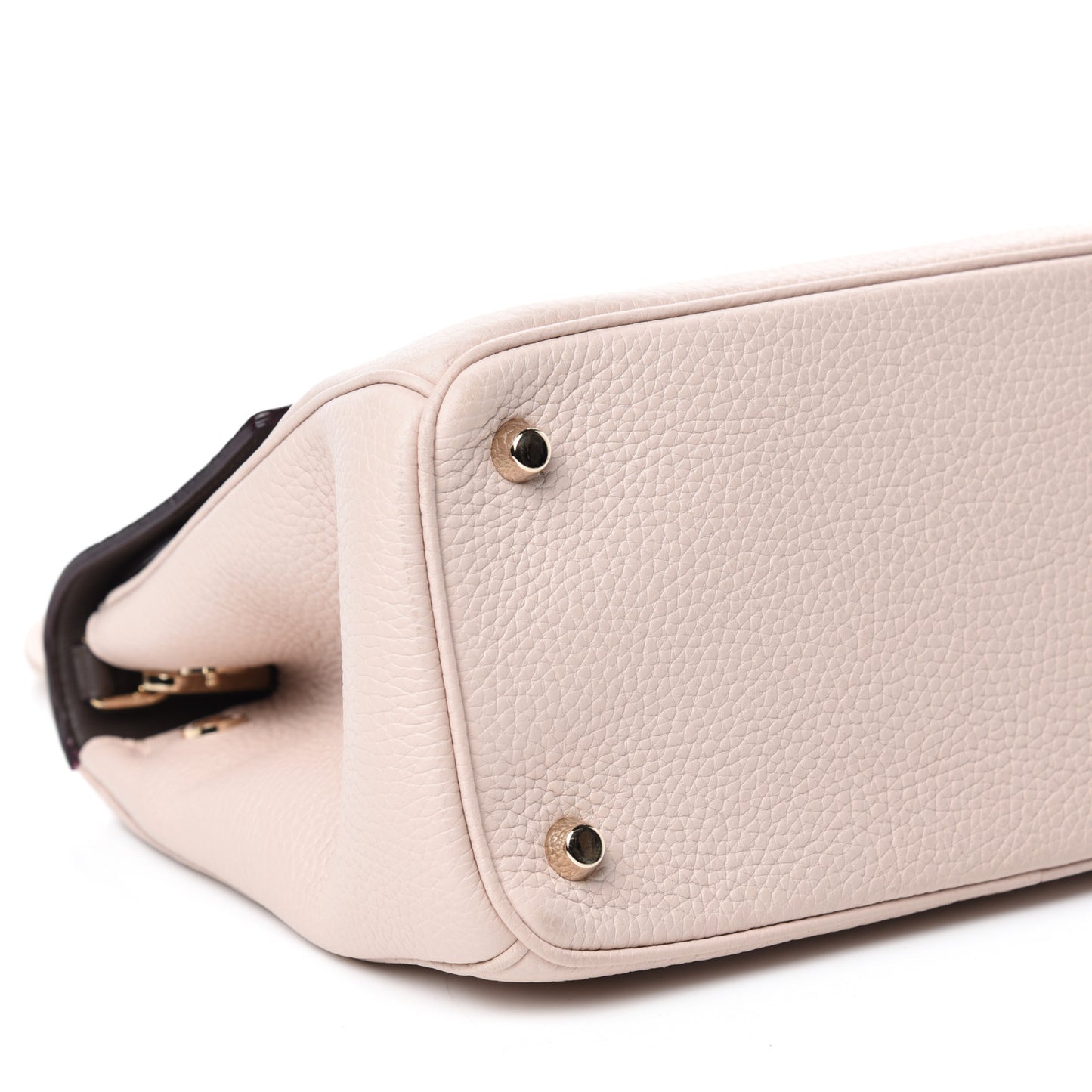 Bullcalf Mini Be Dior Flap Rose Poudre