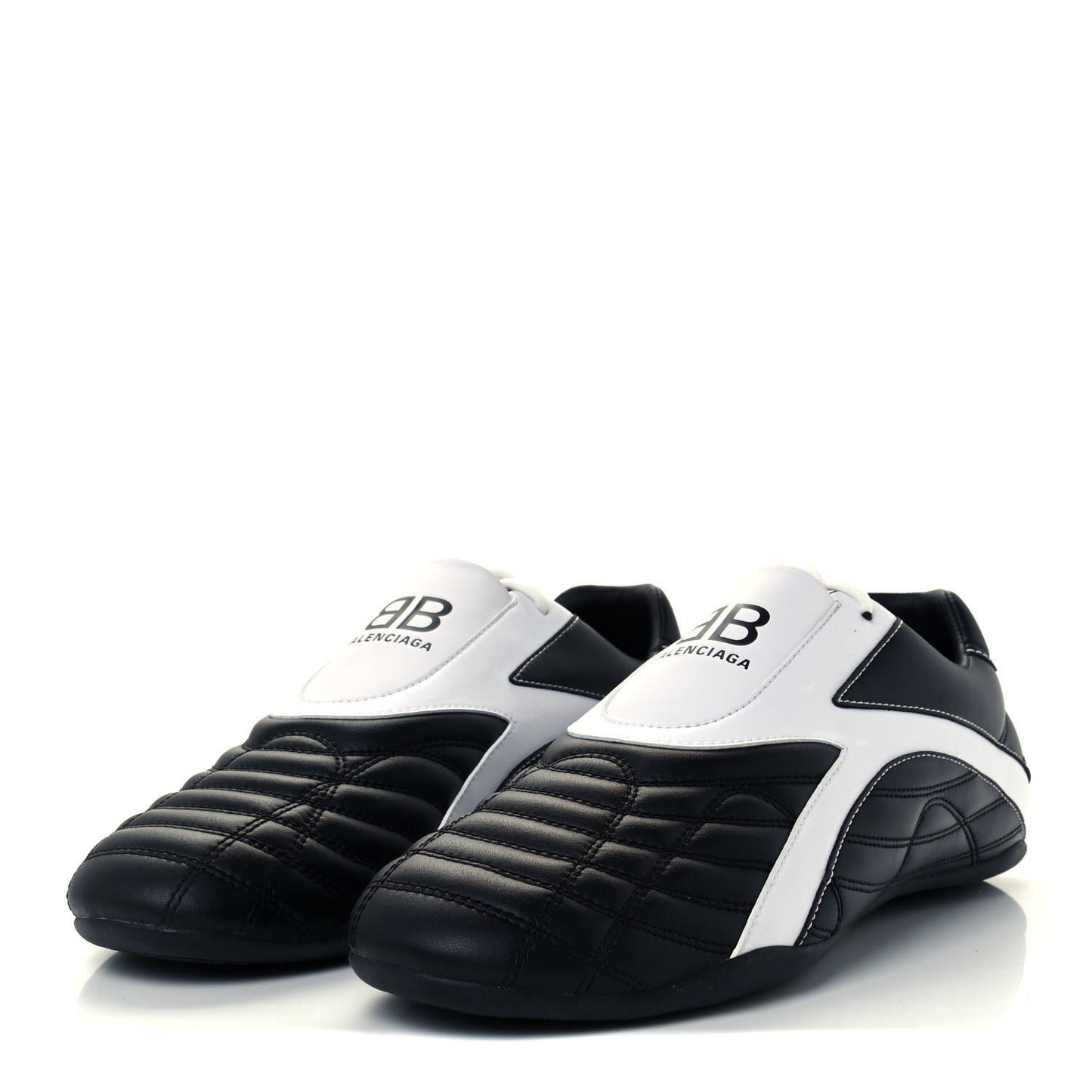 Polyurethane Mens Zen Sneakers 44 Black White