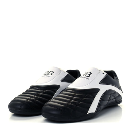 Balenciaga Polyurethane Mens Zen Sneakers 44 Black White 3 of 11