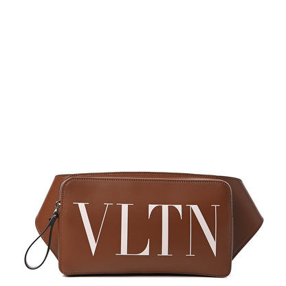 Valentino Garavani Calfskin VLTN Belt Bag Cuir White 1 of 8