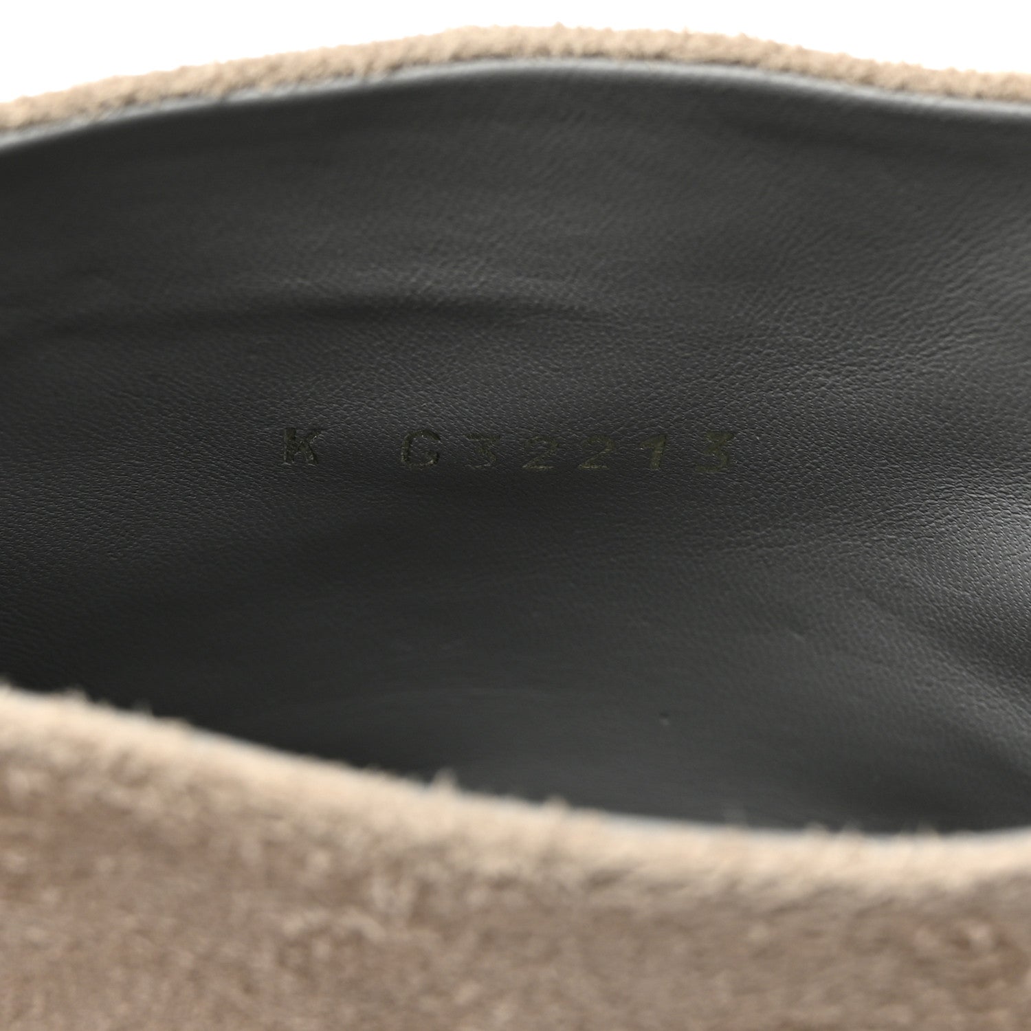 Chanel Suede Calfskin CC Short Boots 37.5 Beige 7 of 12