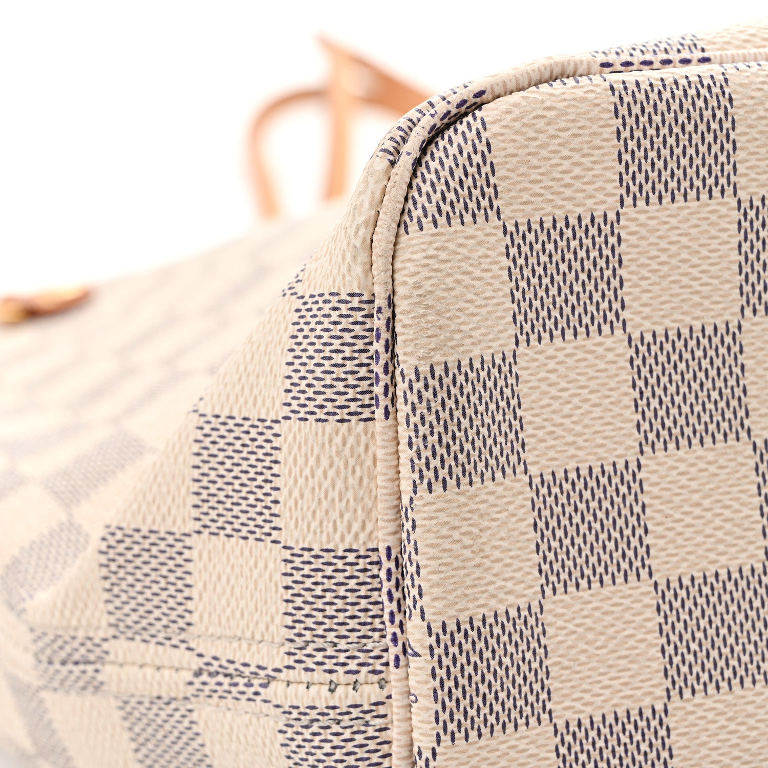 Louis Vuitton Damier Azur Neo Neverfull MM Rose Ballerine 12 of 14