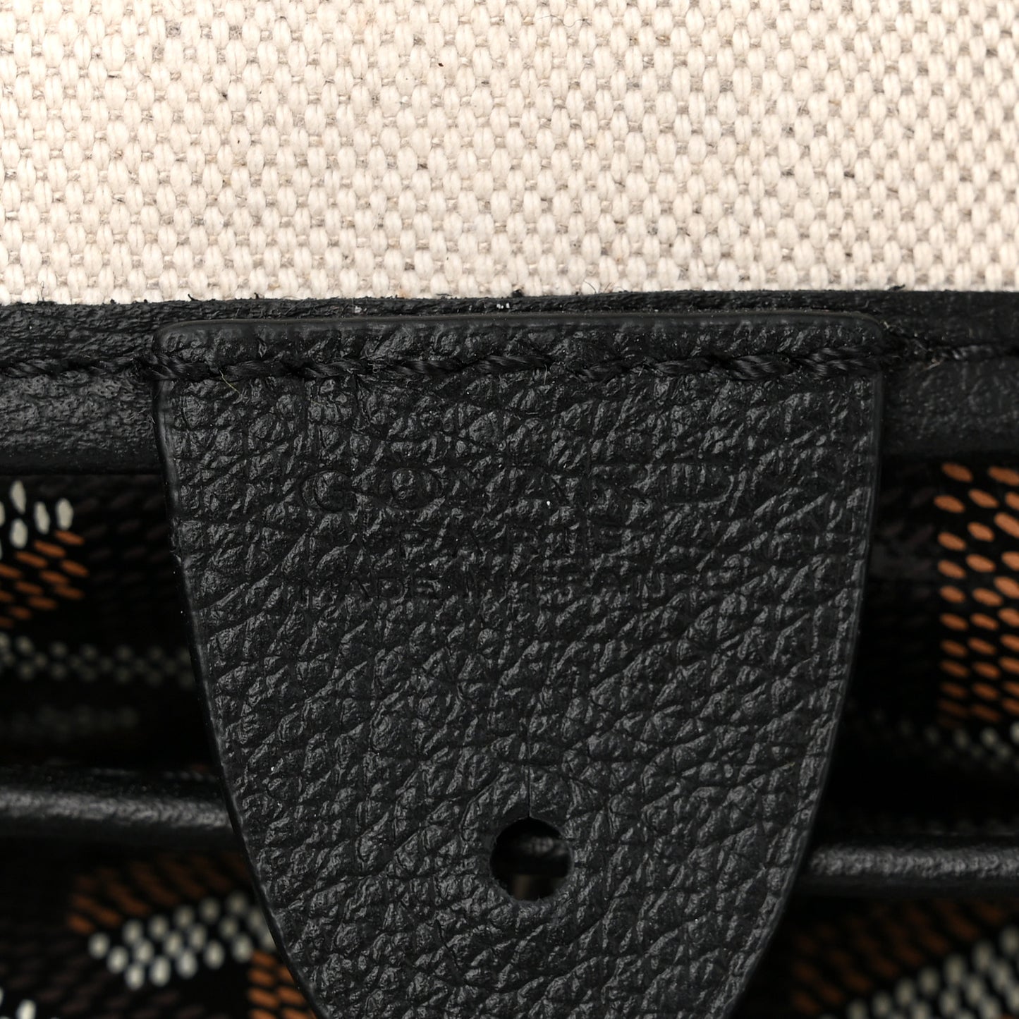 Goyardine Artois PM Black