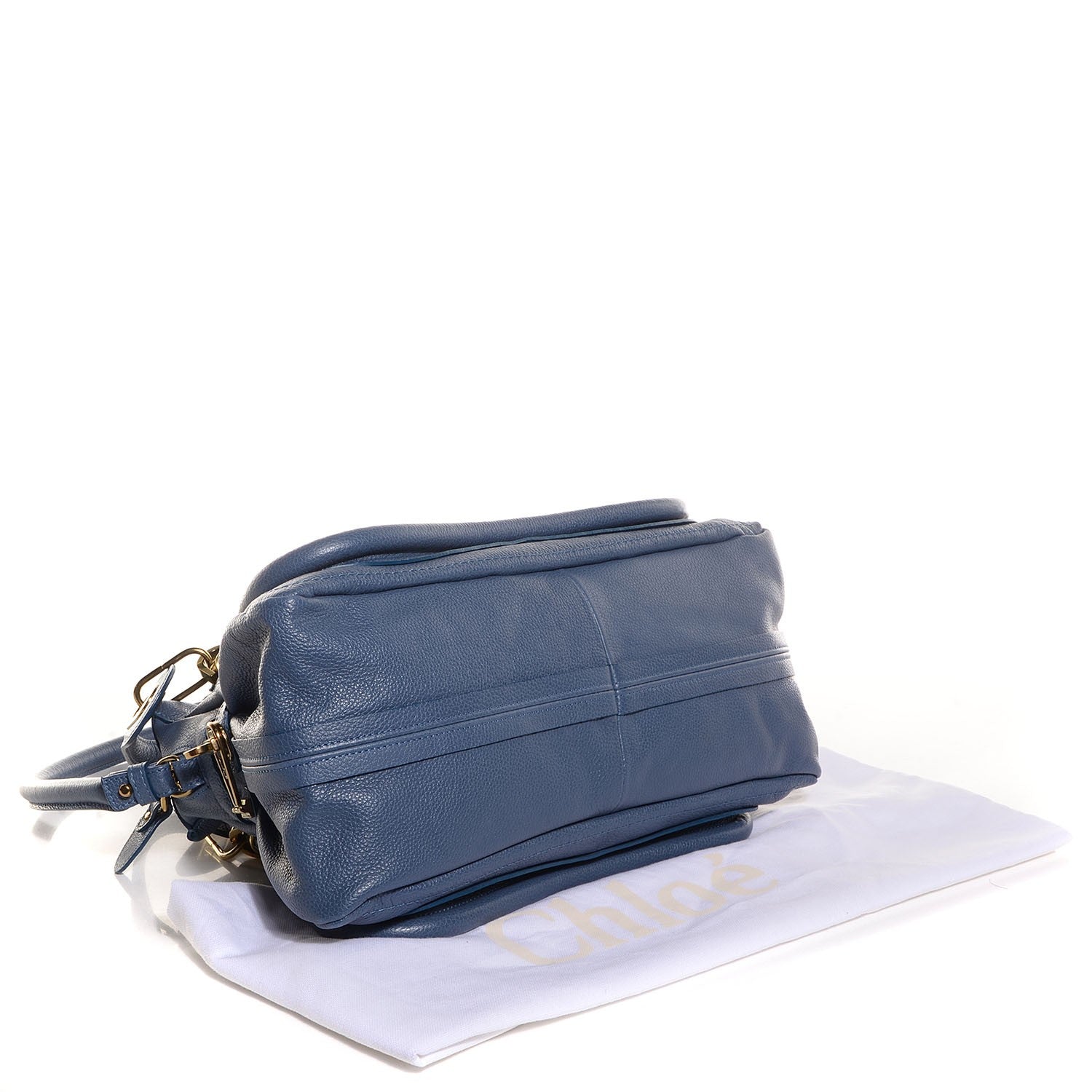 Chloe Calfskin Medium Paraty Street Blue 4 of 8
