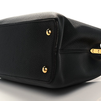 Louis Vuitton Taurillon Capucines GM Black 8 of 10