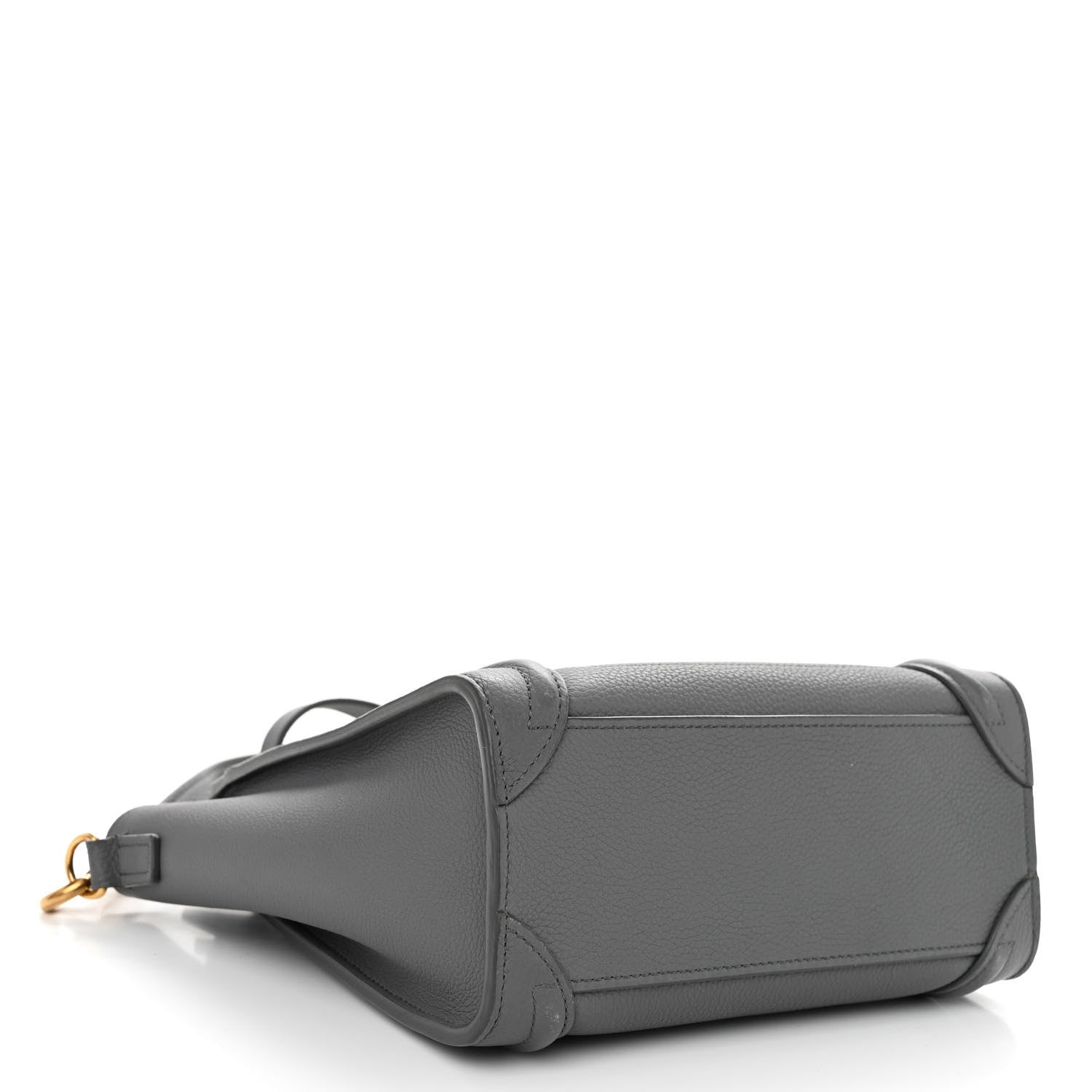 Celine Baby Drummed Calfskin Nano Luggage Kohl 4 of 11
