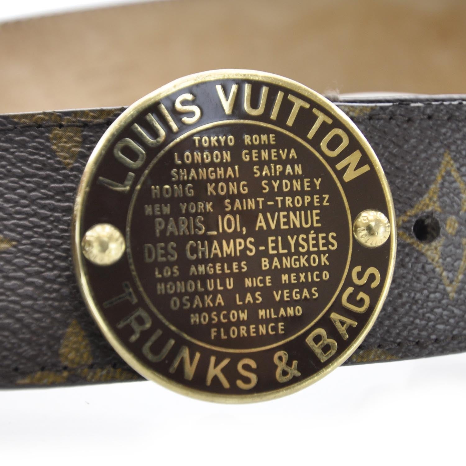 Louis Vuitton Monogram Trunks and Bags Belt 4 of 5