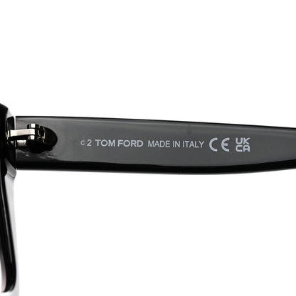 Tom Ford Acetate Chantalle Butterfly Sunglasses TF944 Black 6 of 9