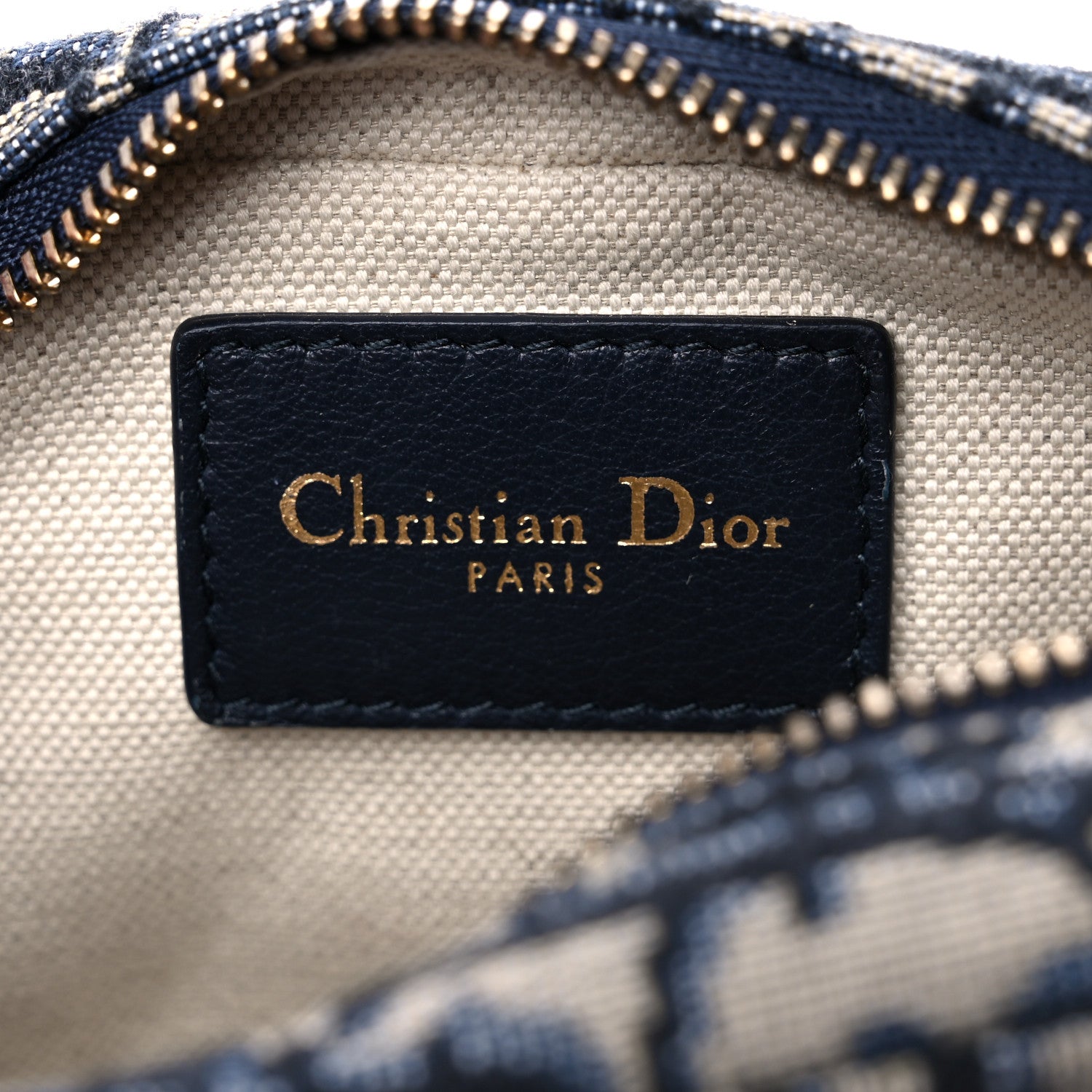 Christian Dior Oblique Belt Pouch Blue 6 of 9