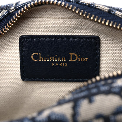 Christian Dior Oblique Belt Pouch Blue 6 of 9