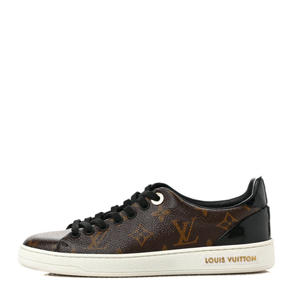 Louis Vuitton Patent Monogram Frontrow Sneakers 35 1 of 7