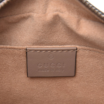 Gucci Calfskin Matelasse Mini GG Marmont Chain Shoulder Bag Porcelain Rose 6 of 8