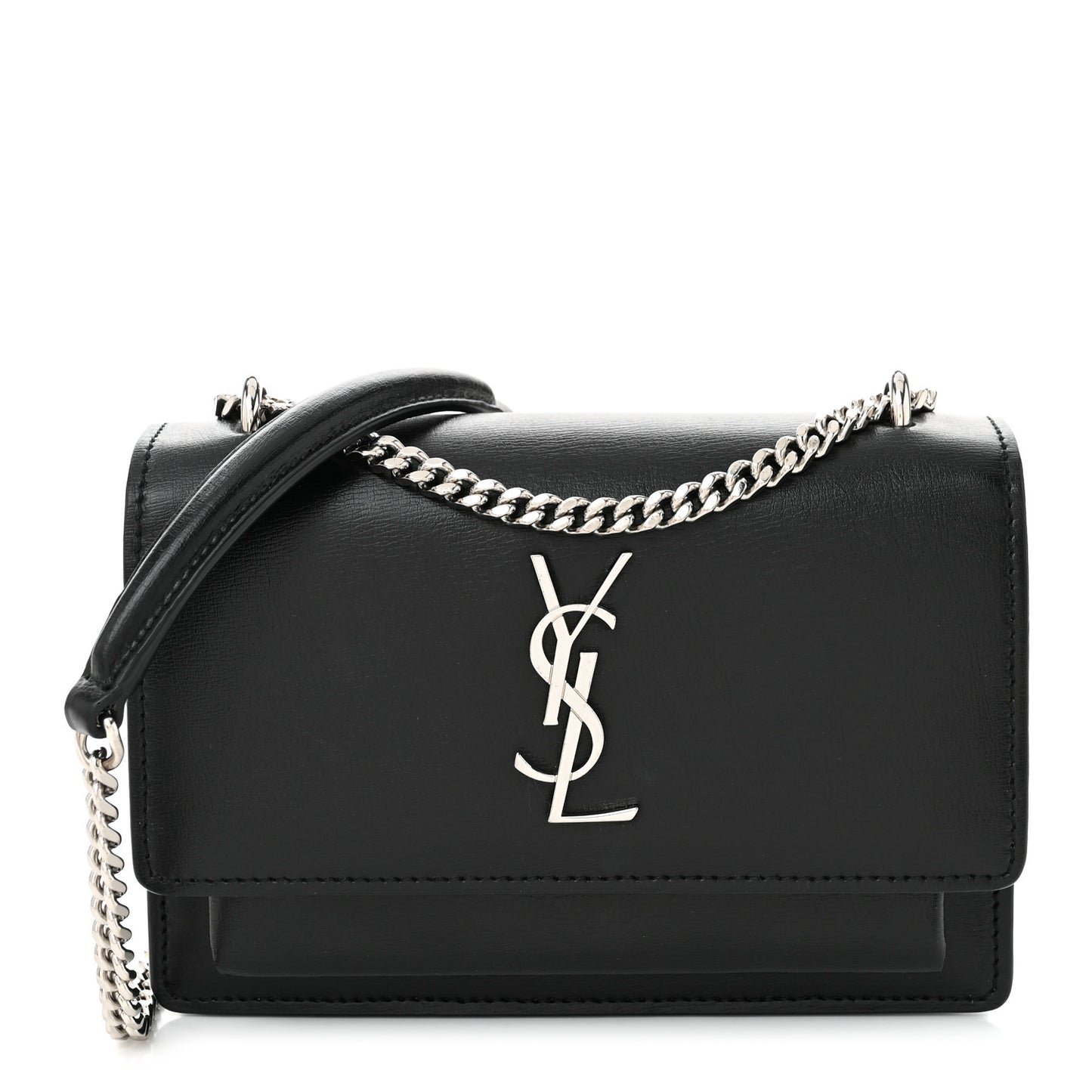 Calfskin Monogram Sunset Chain Wallet