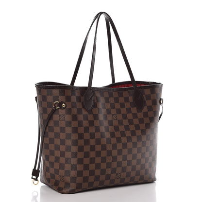 Louis Vuitton Damier Ebene Neverfull MM 3 of 8