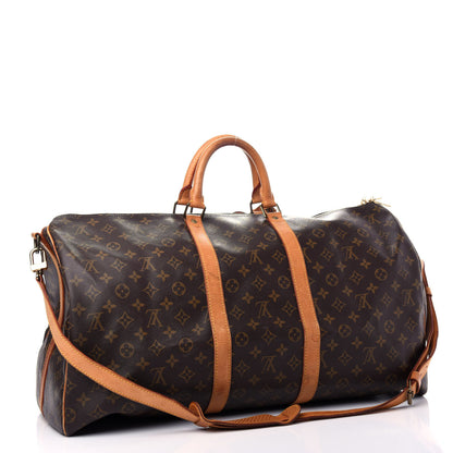 Louis Vuitton Monogram Keepall Bandouliere 55 2 of 12