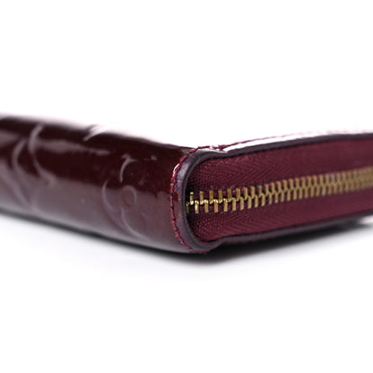 Louis Vuitton Vernis Zippy Coin Purse Rouge Fauviste 8 of 18