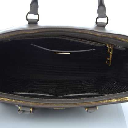 Prada Saffiano Large Galleria Double Zip Tote Argilla 5 of 13