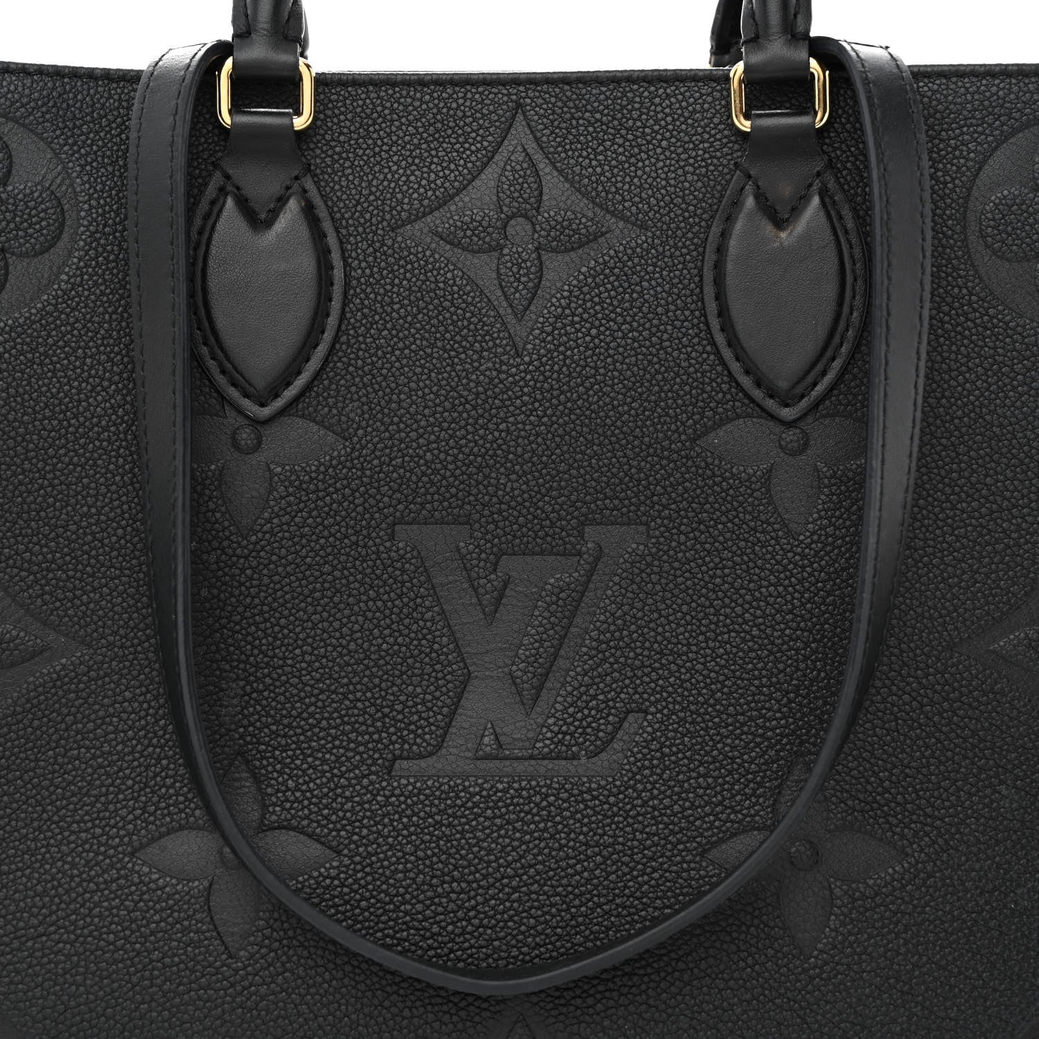Louis Vuitton Empreinte Monogram Giant Wild At Heart Onthego MM Black 7 of 10