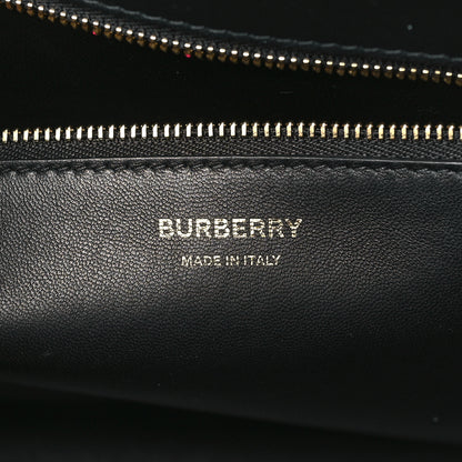 Burberry Grained Calfskin Small Frances Tote Black 6 of 8