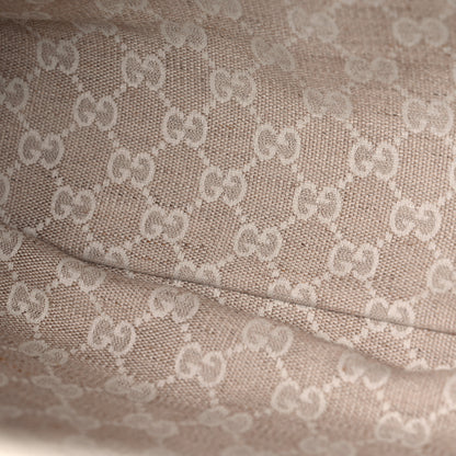 Gucci Grained Calfskin Medium Diana Bamboo Top Handle Tote Ivory 11 of 13