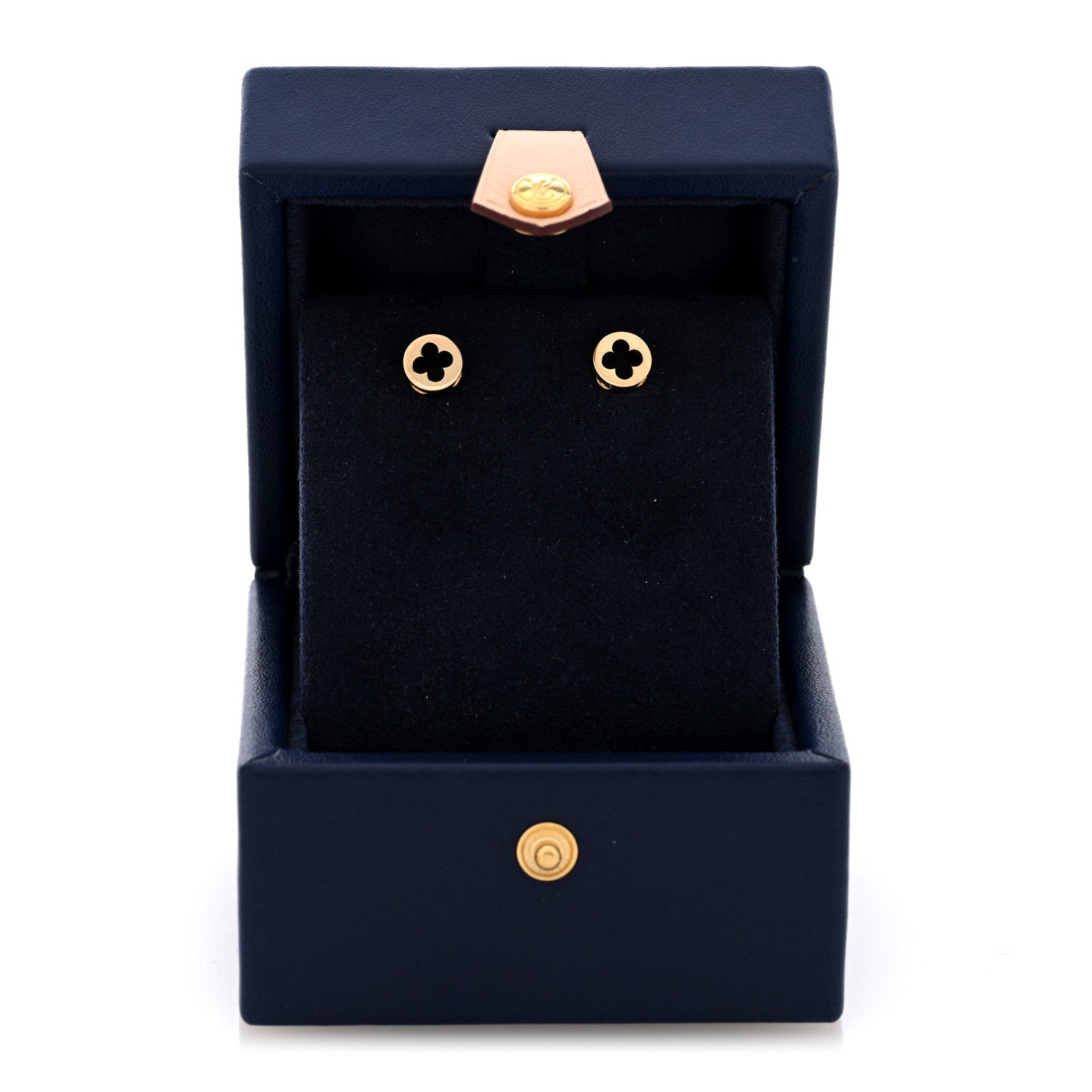 Louis Vuitton 18K Yellow Gold Empreinte Ear Studs Earrings 5 of 5