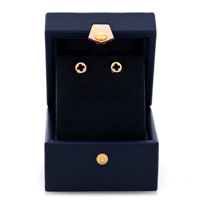 Louis Vuitton 18K Yellow Gold Empreinte Ear Studs Earrings 5 of 5