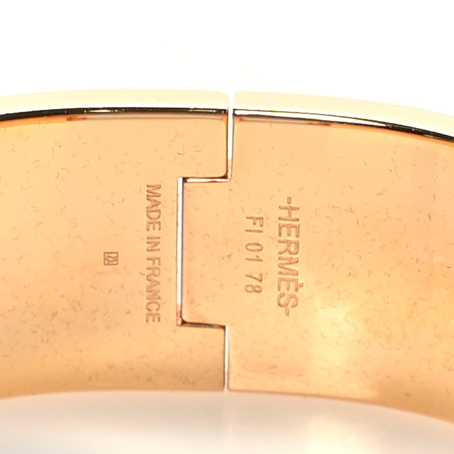 Hermes Enamel Wide Clic Clac H Bracelet PM Bleu Indigo 5 of 5